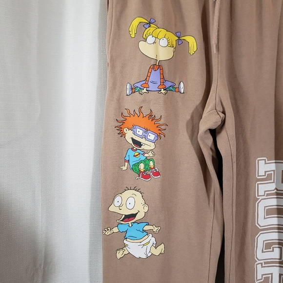 XSmall Nickelodeon Light Brown Rugrats Sweatpants - Picture 2 of 7